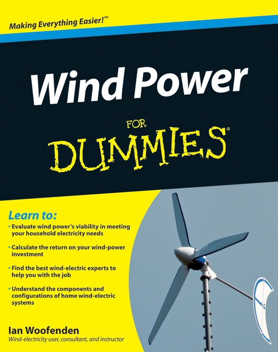 Wind Power For Dummies - cover