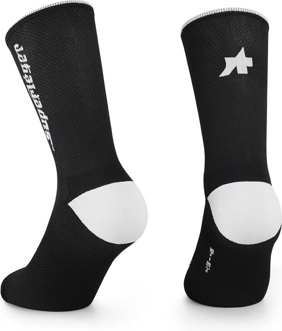 Chaussettes Cyclisme ASSOS RS Superleger S11, Taille S, Noires, Neuves