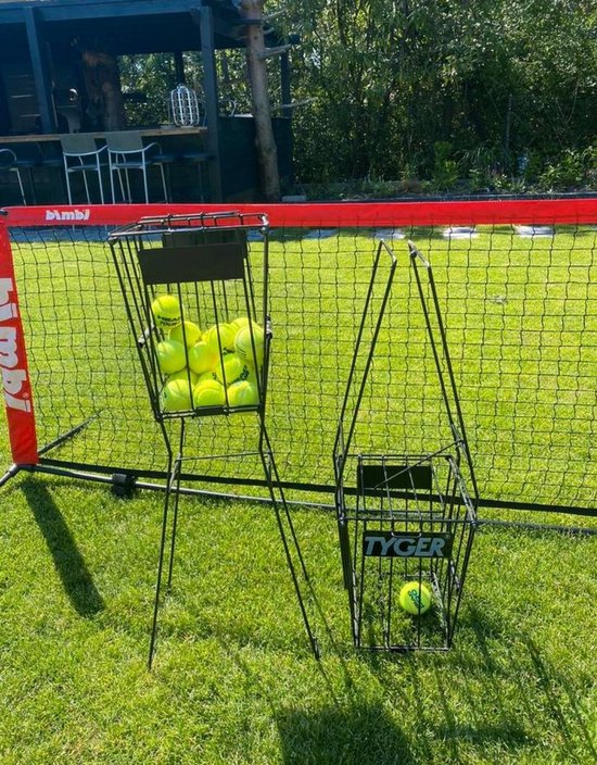 Foto: Tyger tennisbal basket mand 2 in 1 zwart