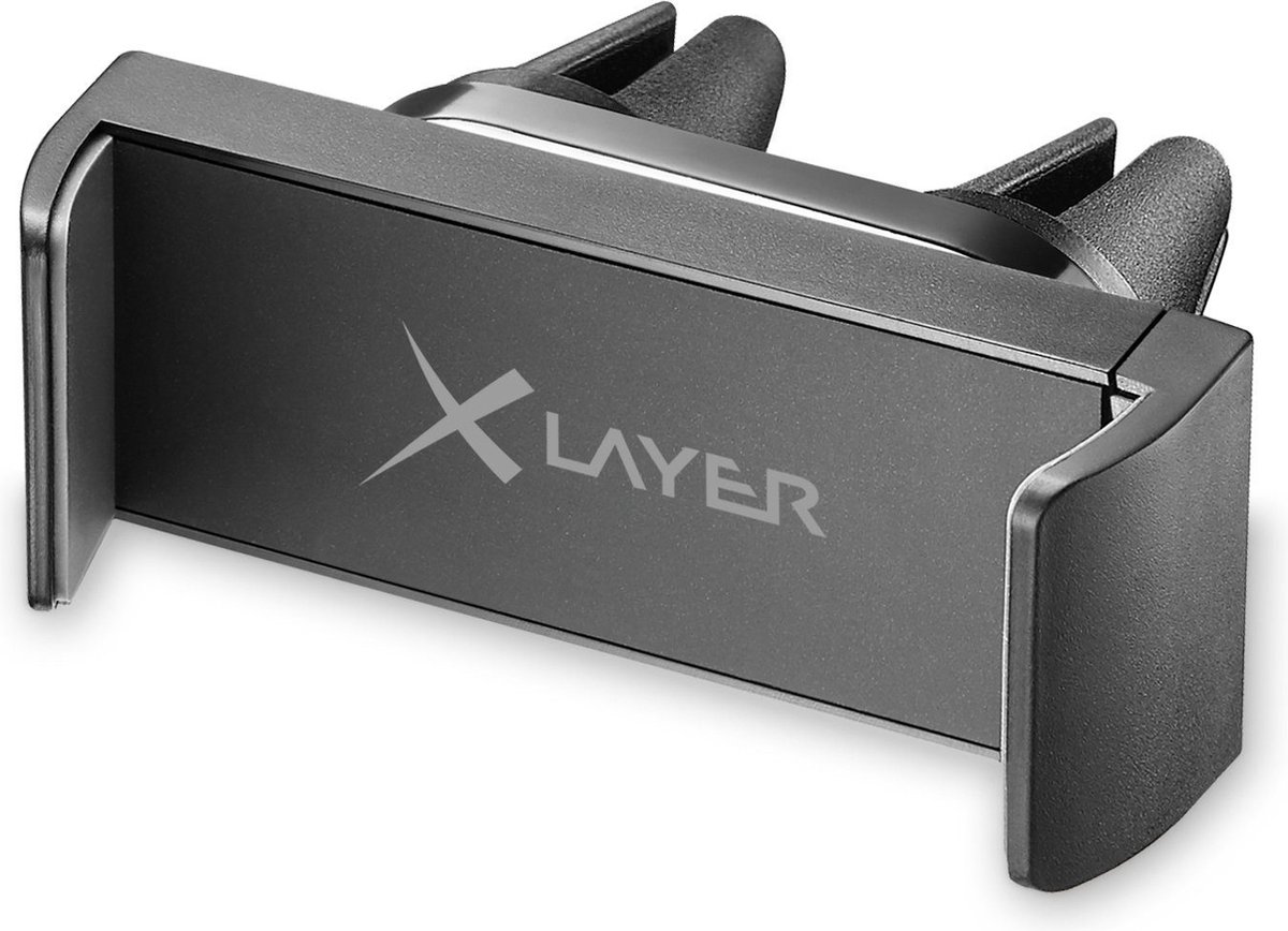 XLayer - Universele Auto Smartphone Houder - Draaibare Telefoonhouder - zwart