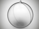Plastic Bal transparant 7cm (25 stuks) | vulbare ballen