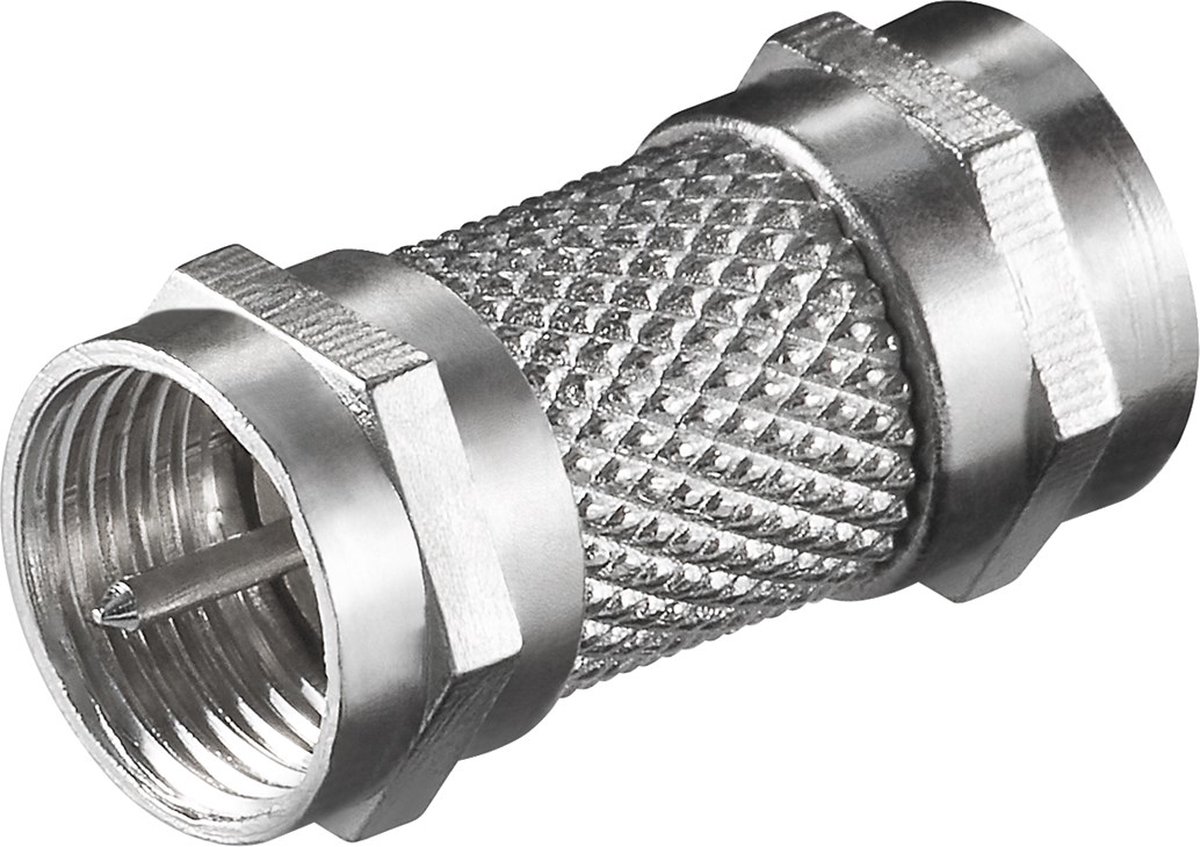 Goobay 11371 adapter F Zilver