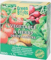 Engrais pour légumes et fines herbes - Matériel biologique - Granulés séchés - Fumier - Jardinage - Jardin - Légumes