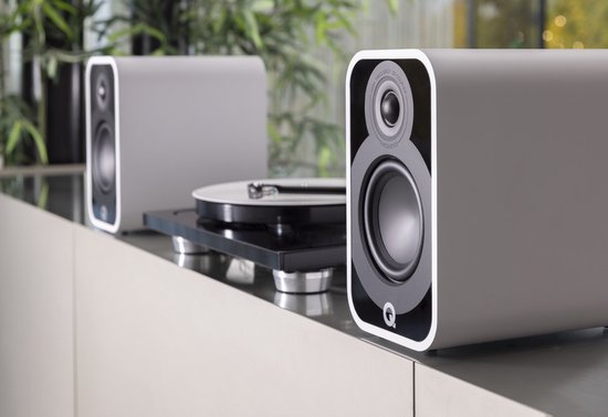 Q Acoustics: 5010 Boekenplank Speaker - 2 Stuks - Wit — afbeelding 2