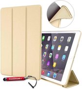 HEM iPad Hoes geschikt voor iPad Air / Air 2 / 9.7 2017 / 9.7 2018 - Book Cover Siliconen - Vouwbaar - Goud -Met Stylus Pen - iPad Air Hoes - iPad Air 2 Hoes - iPad 9.7 2017 Hoes -