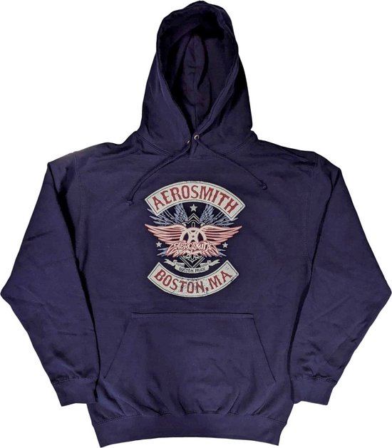 Foto: Aerosmith boston pride hoodie trui l blauw