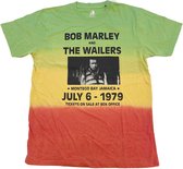 Bob Marley Tshirt Homme -XL- Montego Bay Multicolore