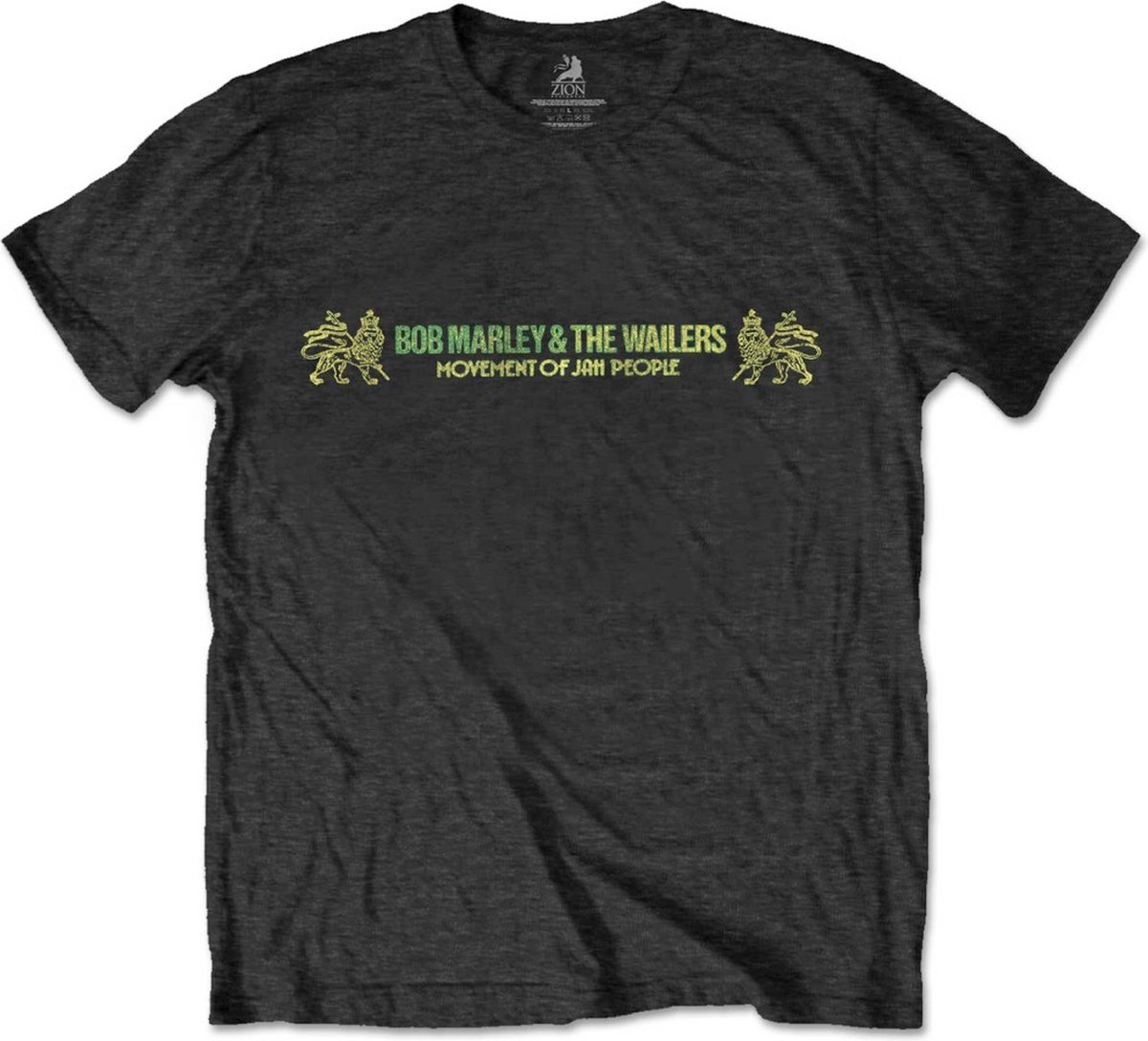Bob Marley - Exodus Heren T-shirt - XL - Zwart