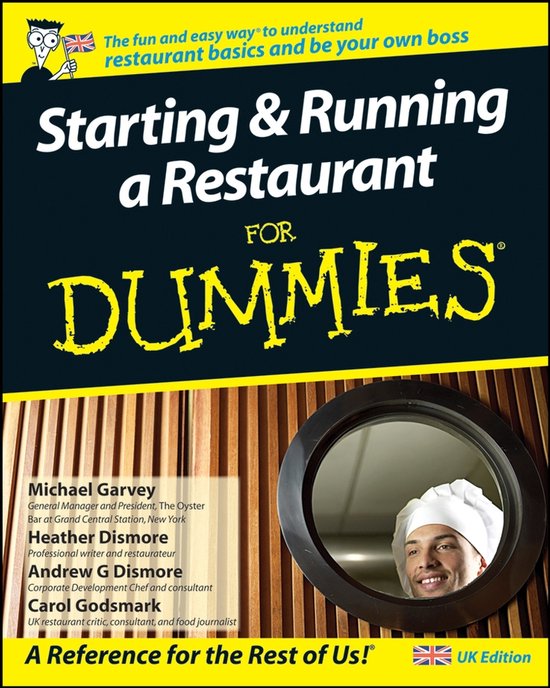 Starting & Running Restaurant For Dummi - cover