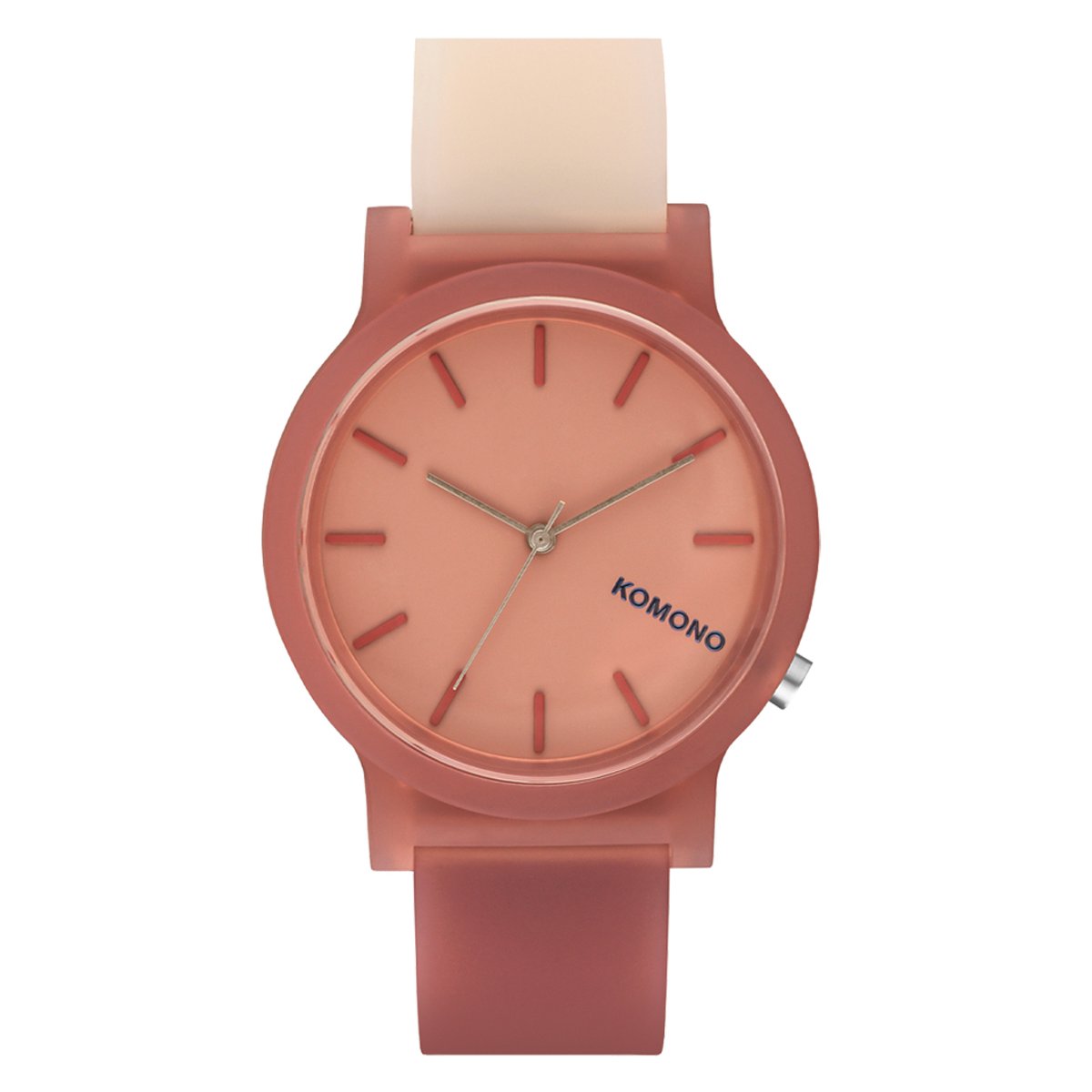 Komono Mono Tones Dirty Rose Polshorloge W4433 ⌀ 38 mm - Dames en Heren