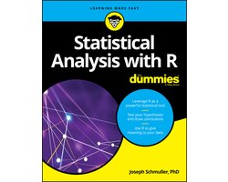 Omslag van Statistical Analysis With R for Dummies