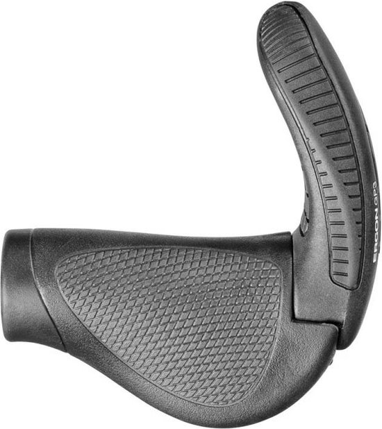 Ergon Gp3 Lenkergriffe Für MTB & Trekking - Mit 3-Finger Bar Ends Für Mehr Komfort Fahrradgriffe Mit Bar Ends