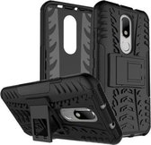 Motorola Moto M Schokbestendige Back Cover Zwart