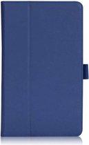 Huawei Mediapad M5 8.4 Hand Strap Book Case - Blauw