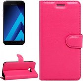 Samsung Galaxy A3 2017 - Litchi Wallet Case - Magenta
