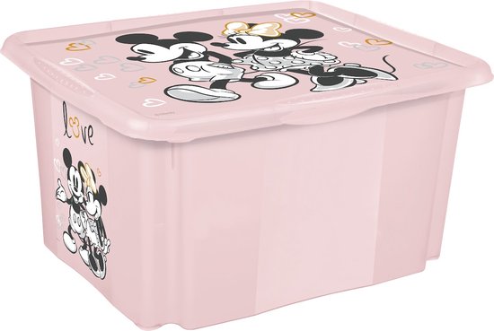 Keeeper Minnie Mouse Roze 24L Opbergbox 1223758124700