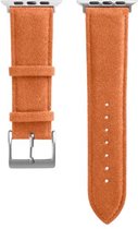 Alcantara Apple Watch Band With Buckle - Orange - 42/44/45mm & Ultra (49mm)