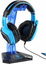 SADES universeel Multi-function Gaming hoofdtelefoon Hanger Desk Headset Stand houder Display Rack(blauw)