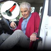 Car Cane Handvat Portable Mobiliteit Hulp Zaklamp Belt Cutter Glasbreker Hulpmiddelen voor noodgevallen