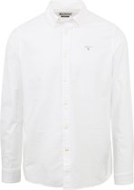 Barbour - Oxtown Overhemd Wit - Heren - Maat XL - Modern-fit