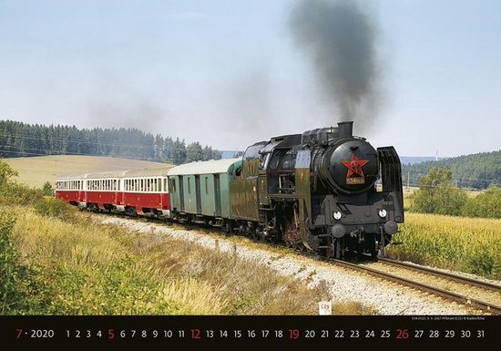 Stoomlocomotief - Locomotives Kalender 2020 - Helma