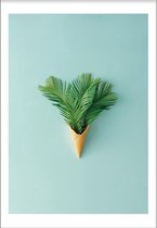 Palmtreecone (70x100) - Wallified - Abstract - Poster - Print - Wall-Art - Woondecoratie - Kunst - Posters