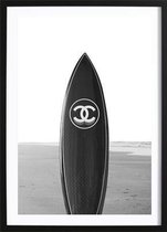 Black Chanel Board Poster (29,7x42cm) - Wallified - Fashion - Poster - Print - Wall-Art - Woondecoratie - Kunst - Posters