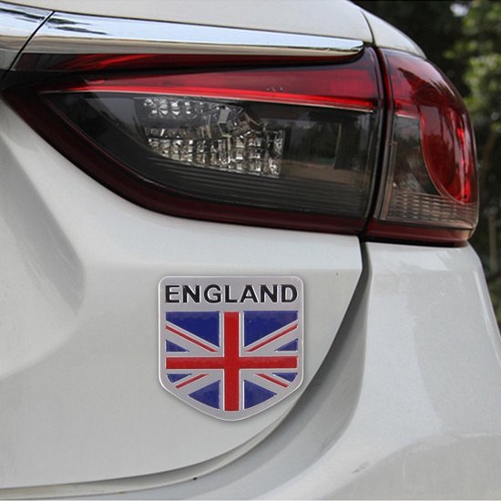 gespannen Moeras toekomst Engeland Vlag Stijl Metalen Auto Sticker | bol.com