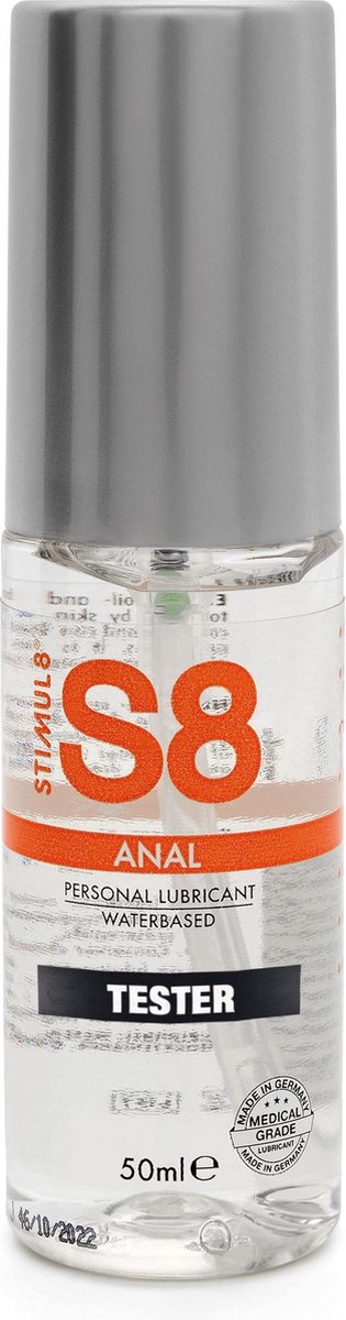 S8 WB anale smeermiddel 50 ml tester