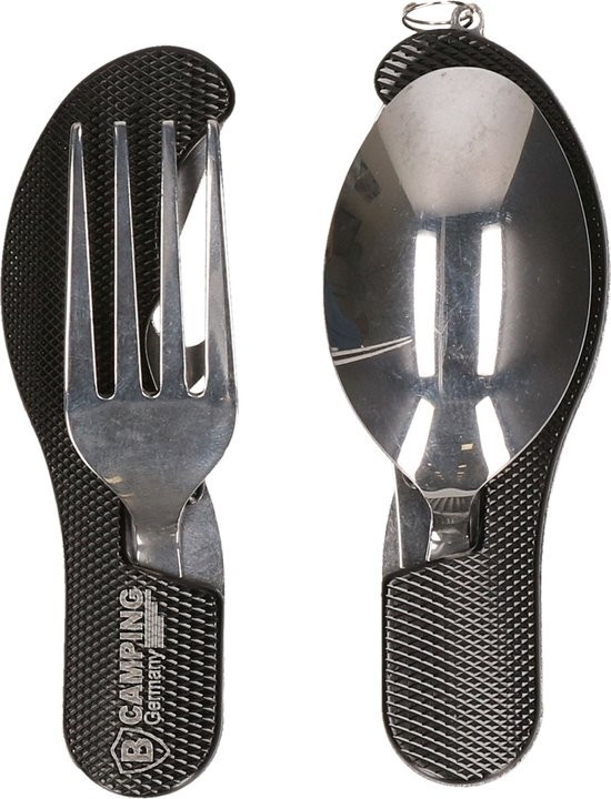 Multitool reisbestek to go RVS lichtgewicht