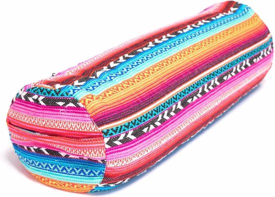 Yoga Bolster Tribal Fleurig Rond — afbeelding 5