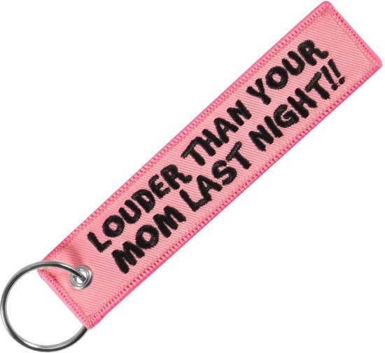 Kiwistar - Adesiva per Auto - Louder Than Your Mom 17 x 10 cm! - Oro