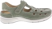 Wolky Comfort Shoes Rolling Sun cuir vert clair