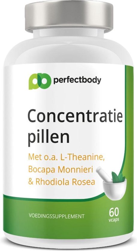 #1 Concentratie Pillen (60 Capsules!)