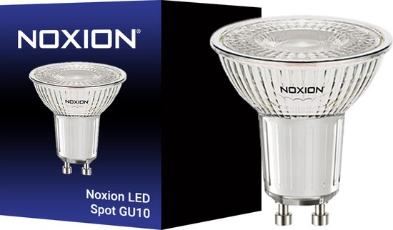 Noxion LED Spot GU10 PAR16 4W 345lm 36D - 830 Warm Wit | Dimbaar - Vervangt 50W.