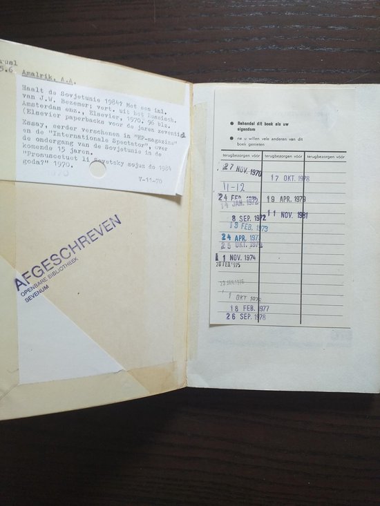 Haalt de sovjetunie 1984