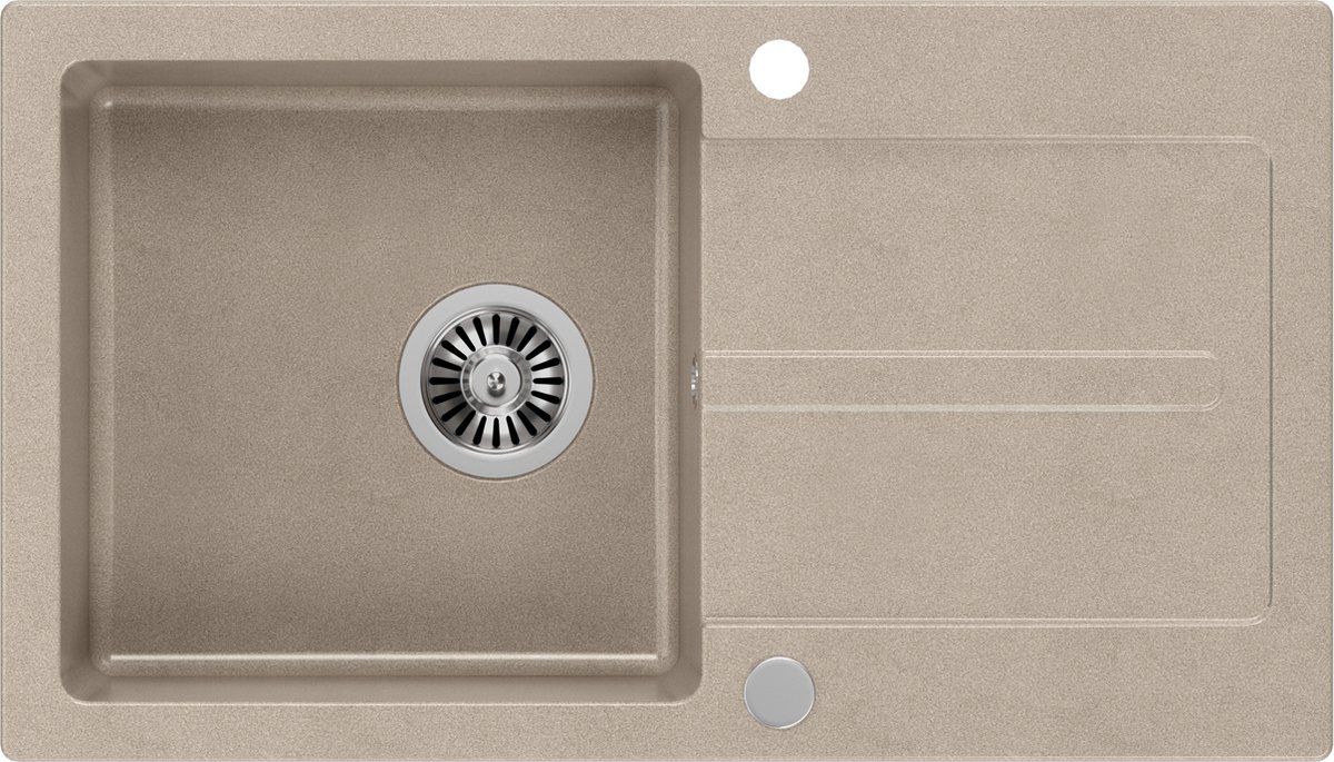 Belvit WC-spoelbak 3-9L - Opbouwspoelbak in Bahama Beige