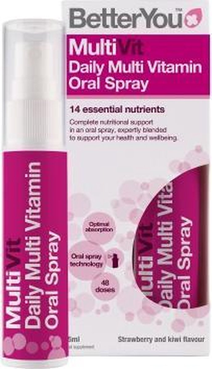 BetterYou MultiVit Multi Vitamin Oral Spray 25ml