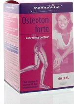Mannavita Mannavital Rode Ortho-reeks Osteoton Forte Tabletten Botten 60tabletten