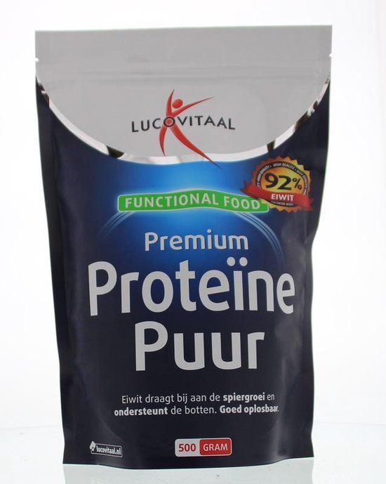 Lucovitaal Premium Soja Proteïne Puur - 500 gr van Merkloos — afbeelding 3
