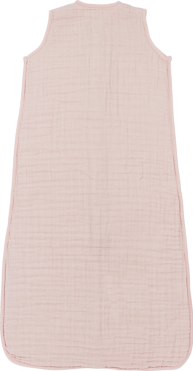 Meyco Baby Uni baby zomerslaapzak - pre-washed hydrofiel - soft pink - 70cm - 0.5 TOG van Merkloos — afbeelding 2