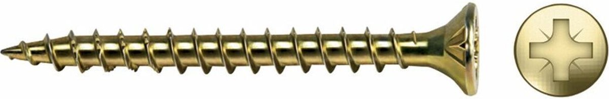 Schroefdoos CELO 250 Stuks Verzinken (6 x 40 mm)