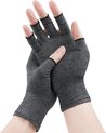 Reuma Handschoenen - Compressie - 1 Paar - Artrose - artritis - Maat M - Thuiswerk handschoenen - Grijs - Handschoenen - Carpaal Tunnel