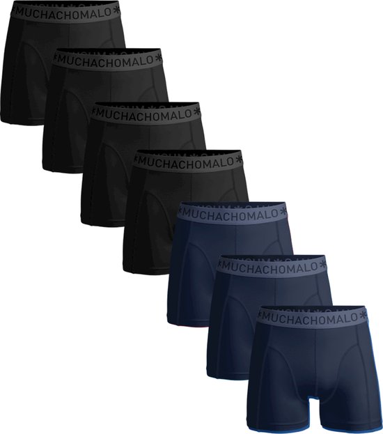 Muchachomalo Herren Boxershorts 3er Pack - Mikrofaser Unterwäsche