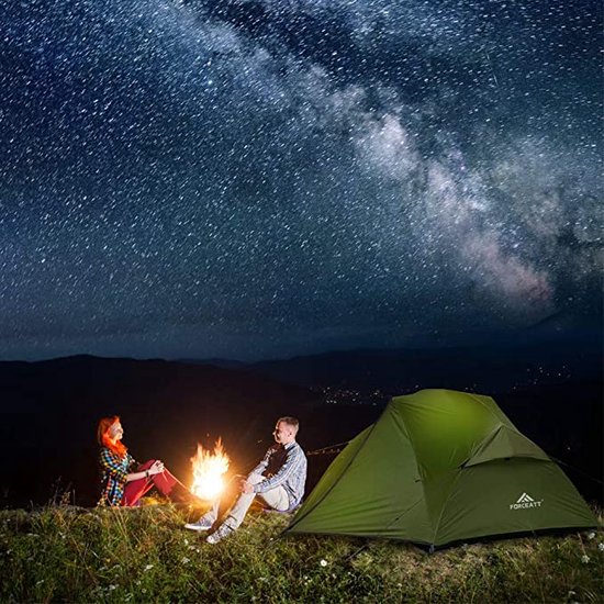 kamping tent / absolutely waterproof, lightweight camping tent with - Tent Ideal for Camping In The Garden, Dome Tent, van Merkloos — afbeelding 4