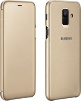 Samsung Flip Wallet - Samsung J6 - Goud