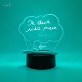 [Nice Little Things] - Gepersonaliseerde RGB LEDlamp - Tekenen met Licht - Wolkje