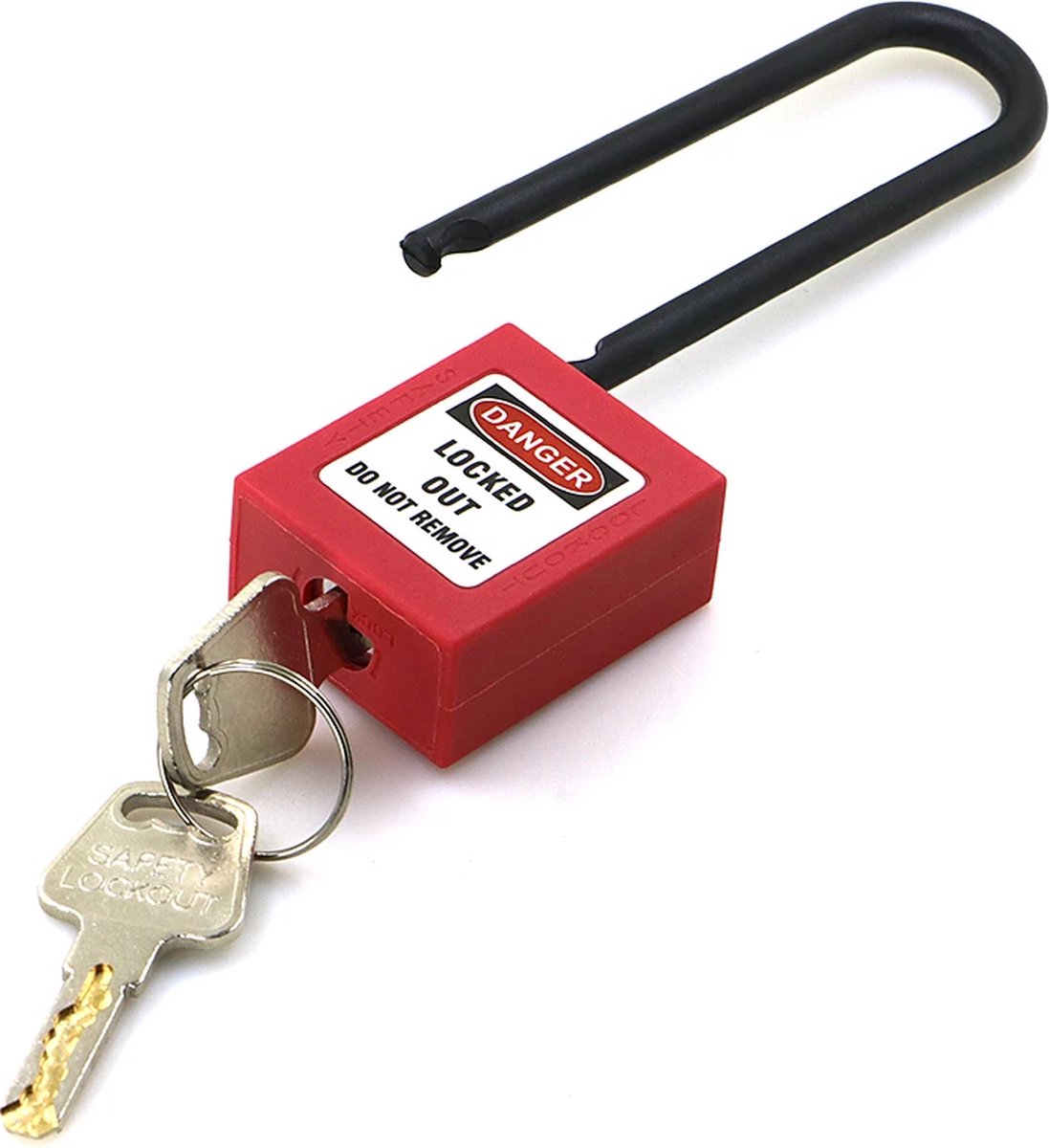 LOTO Hangslot - Nylon 76mm beugel - LOTOTO - Lock out Hangslot - Loto - Lock out tag out - Lock out - Tag out — cadeau in Cadeau-ideeën - foto 3
