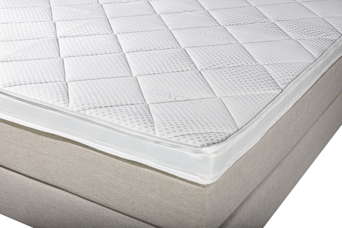Anno 1588 Luxe Topper Koudschuim Stockholm - Tencel tijk - Hotelkwaliteit - HR50 - 200x210 cm