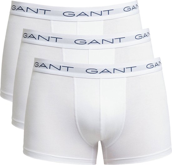Gant - Boxershorts 3-Pack Wit - Heren - Maat M - Body-fit